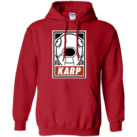 Sweatshirts Red / Small Obey Karp Pullover Hoodie