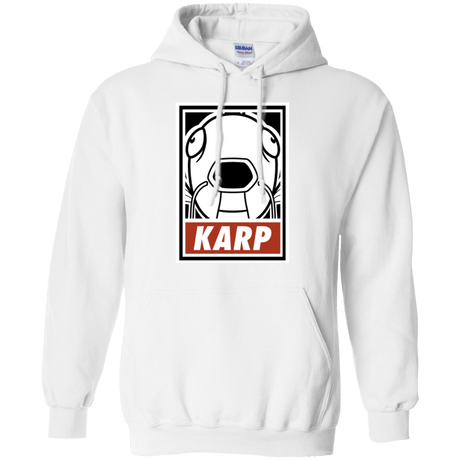 Sweatshirts White / Small Obey Karp Pullover Hoodie