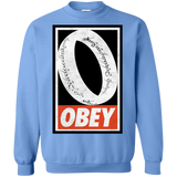 Sweatshirts Carolina Blue / S Obey One Ring Crewneck Sweatshirt