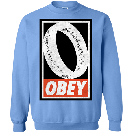 Sweatshirts Carolina Blue / S Obey One Ring Crewneck Sweatshirt