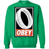 Sweatshirts Irish Green / S Obey One Ring Crewneck Sweatshirt