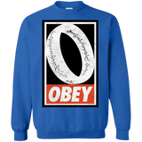 Sweatshirts Royal / S Obey One Ring Crewneck Sweatshirt
