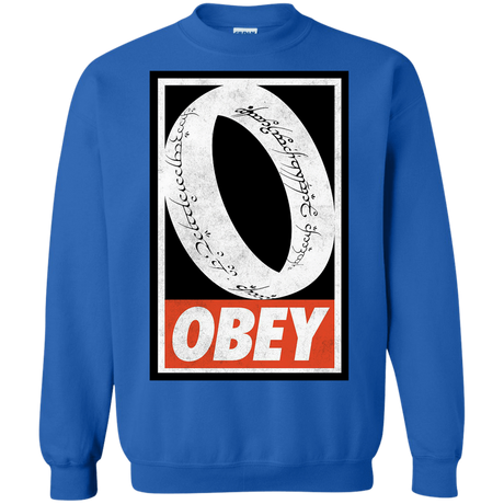 Sweatshirts Royal / S Obey One Ring Crewneck Sweatshirt