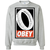 Sweatshirts Sport Grey / S Obey One Ring Crewneck Sweatshirt