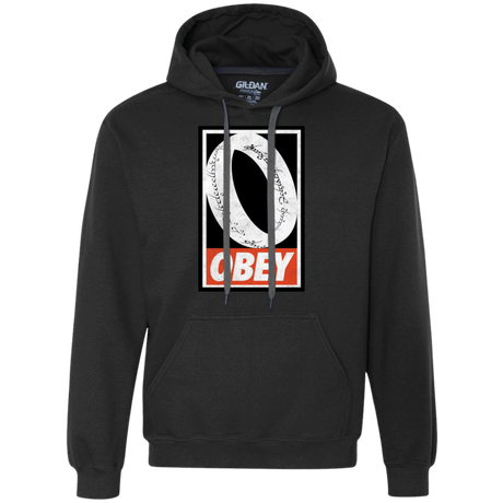 Sweatshirts Black / S Obey One Ring Premium Fleece Hoodie