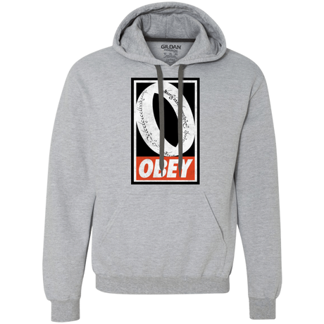 Sweatshirts Sport Grey / 2XL Obey One Ring Premium Fleece Hoodie