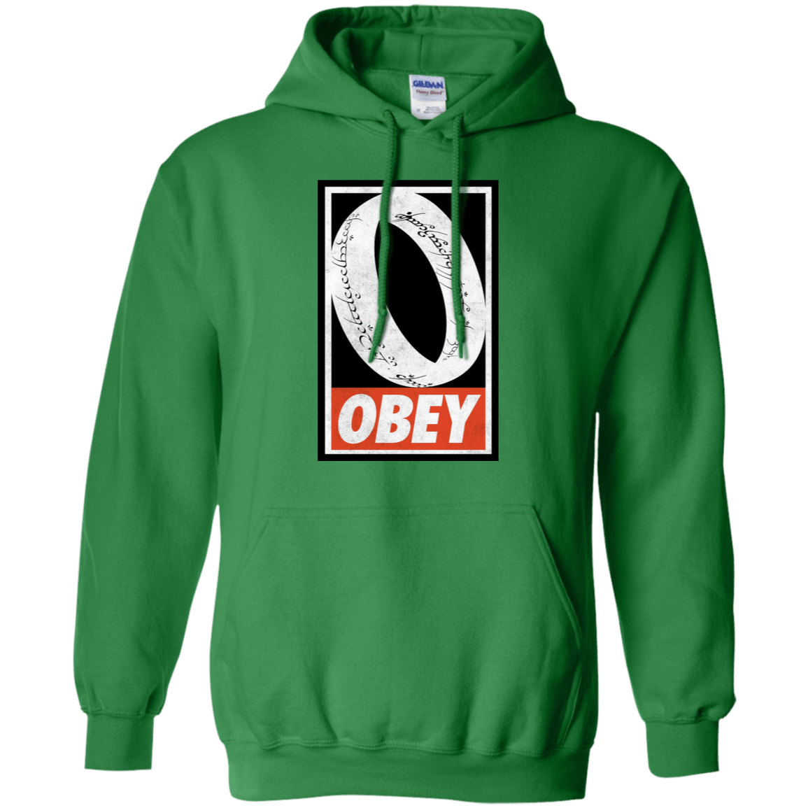 Sweatshirts Irish Green / S Obey One Ring Pullover Hoodie