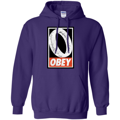 Sweatshirts Purple / S Obey One Ring Pullover Hoodie