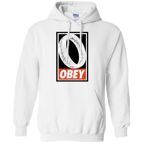Sweatshirts White / S Obey One Ring Pullover Hoodie