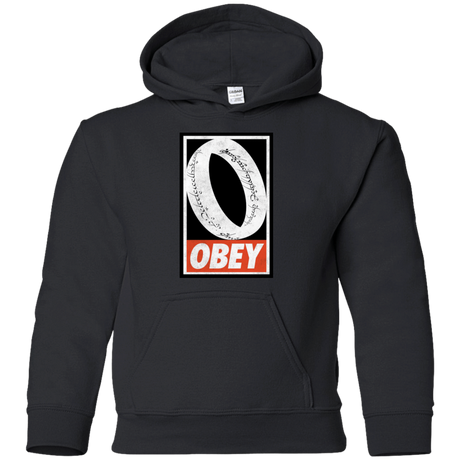 Sweatshirts Black / YS Obey One Ring Youth Hoodie