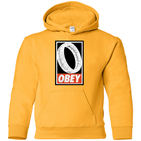 Sweatshirts Gold / YS Obey One Ring Youth Hoodie