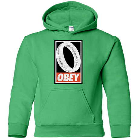 Sweatshirts Irish Green / YS Obey One Ring Youth Hoodie