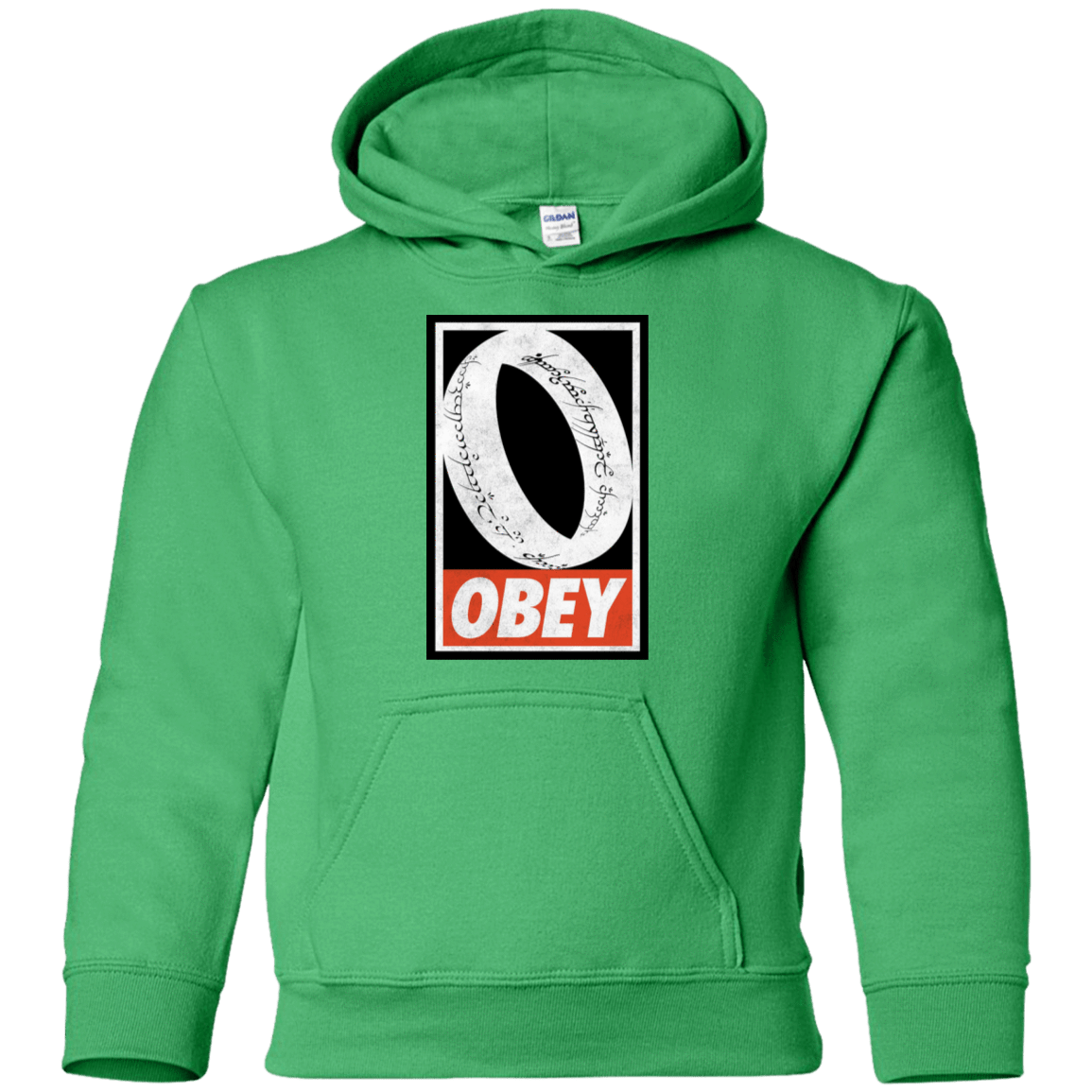 Sweatshirts Irish Green / YS Obey One Ring Youth Hoodie