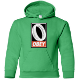 Sweatshirts Irish Green / YS Obey One Ring Youth Hoodie