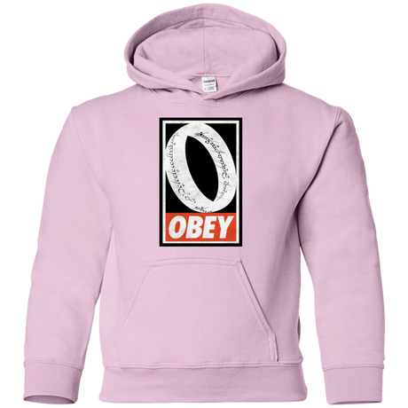 Sweatshirts Light Pink / YS Obey One Ring Youth Hoodie