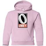 Sweatshirts Light Pink / YS Obey One Ring Youth Hoodie