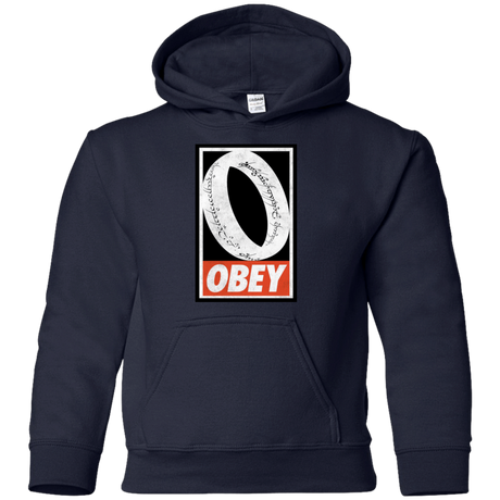 Sweatshirts Navy / YS Obey One Ring Youth Hoodie