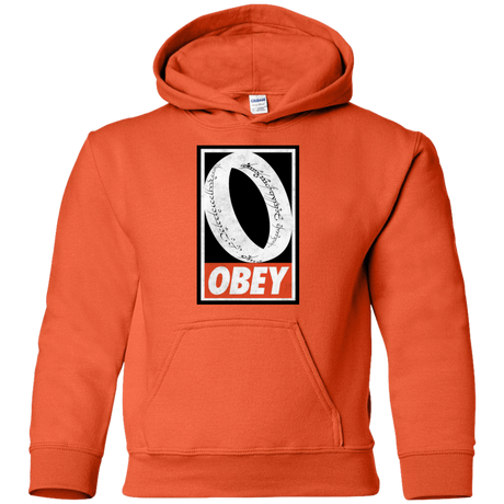 Sweatshirts Orange / YS Obey One Ring Youth Hoodie
