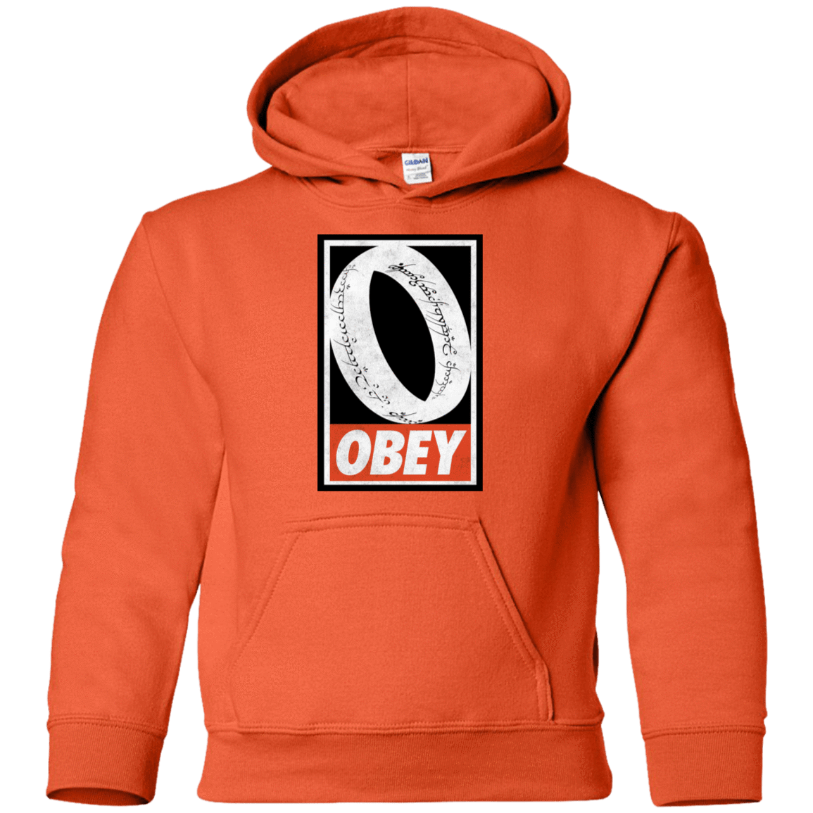 Sweatshirts Orange / YS Obey One Ring Youth Hoodie