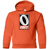 Sweatshirts Orange / YS Obey One Ring Youth Hoodie