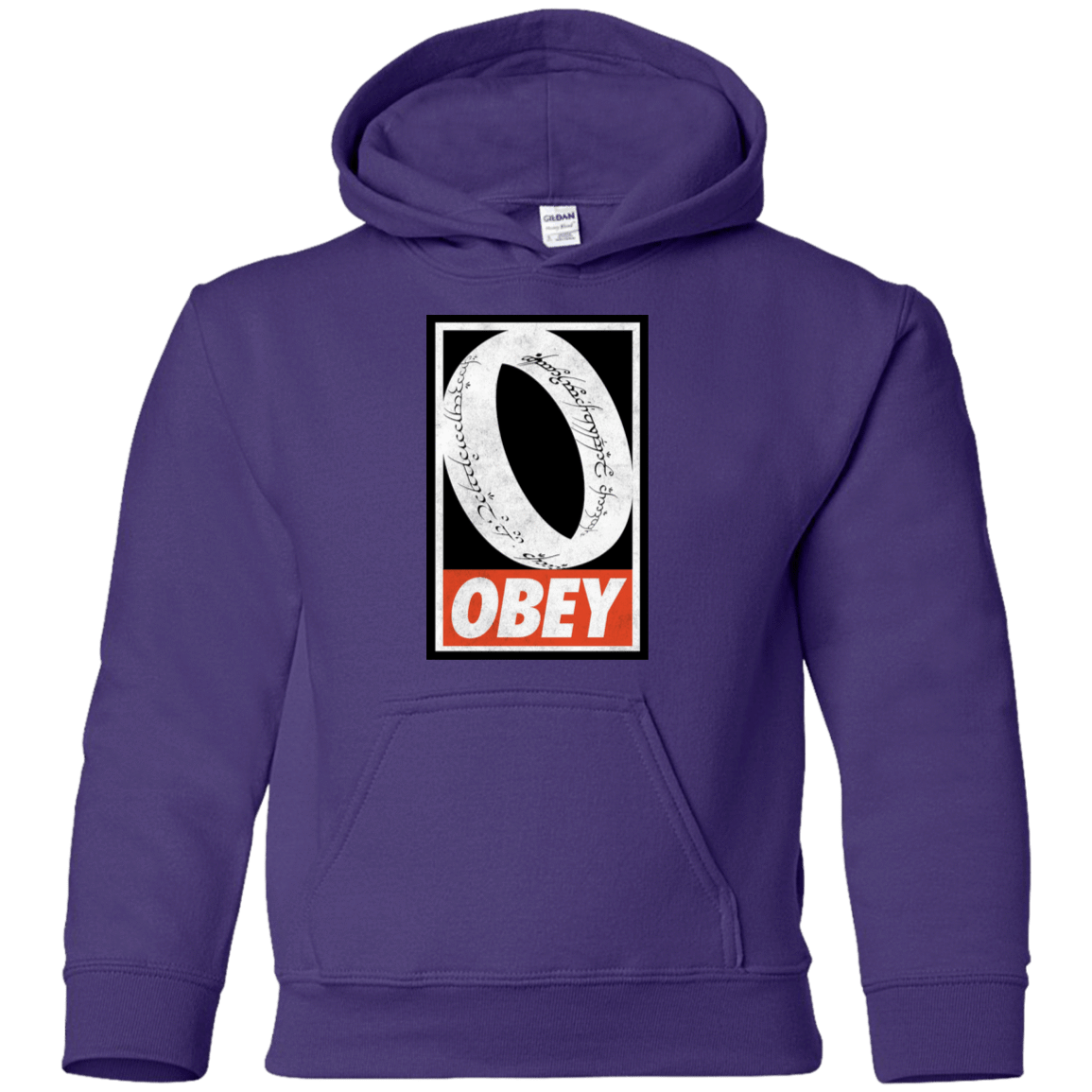 Sweatshirts Purple / YS Obey One Ring Youth Hoodie