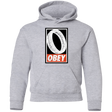 Sweatshirts Sport Grey / YS Obey One Ring Youth Hoodie