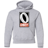 Sweatshirts Sport Grey / YS Obey One Ring Youth Hoodie