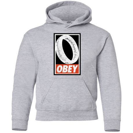 Sweatshirts Sport Grey / YS Obey One Ring Youth Hoodie