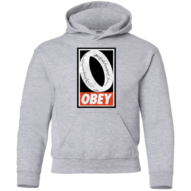 Sweatshirts Sport Grey / YS Obey One Ring Youth Hoodie