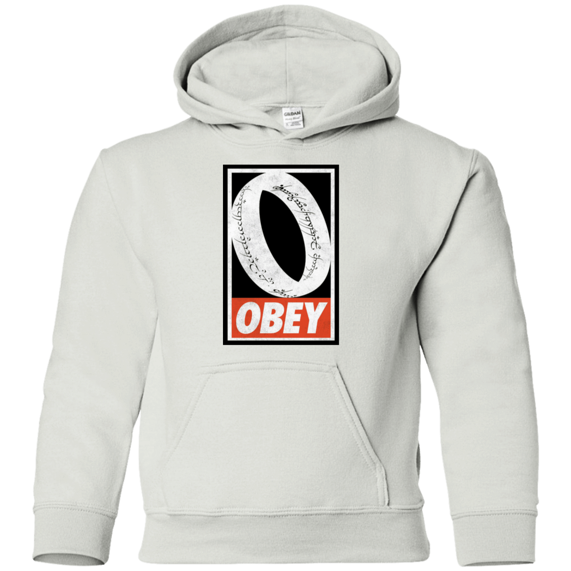 Sweatshirts White / YS Obey One Ring Youth Hoodie