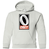 Sweatshirts White / YS Obey One Ring Youth Hoodie