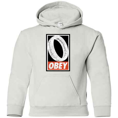Sweatshirts White / YS Obey One Ring Youth Hoodie