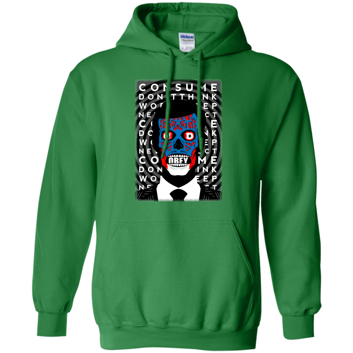 Sweatshirts Irish Green / Small OBEY Pullover Hoodie