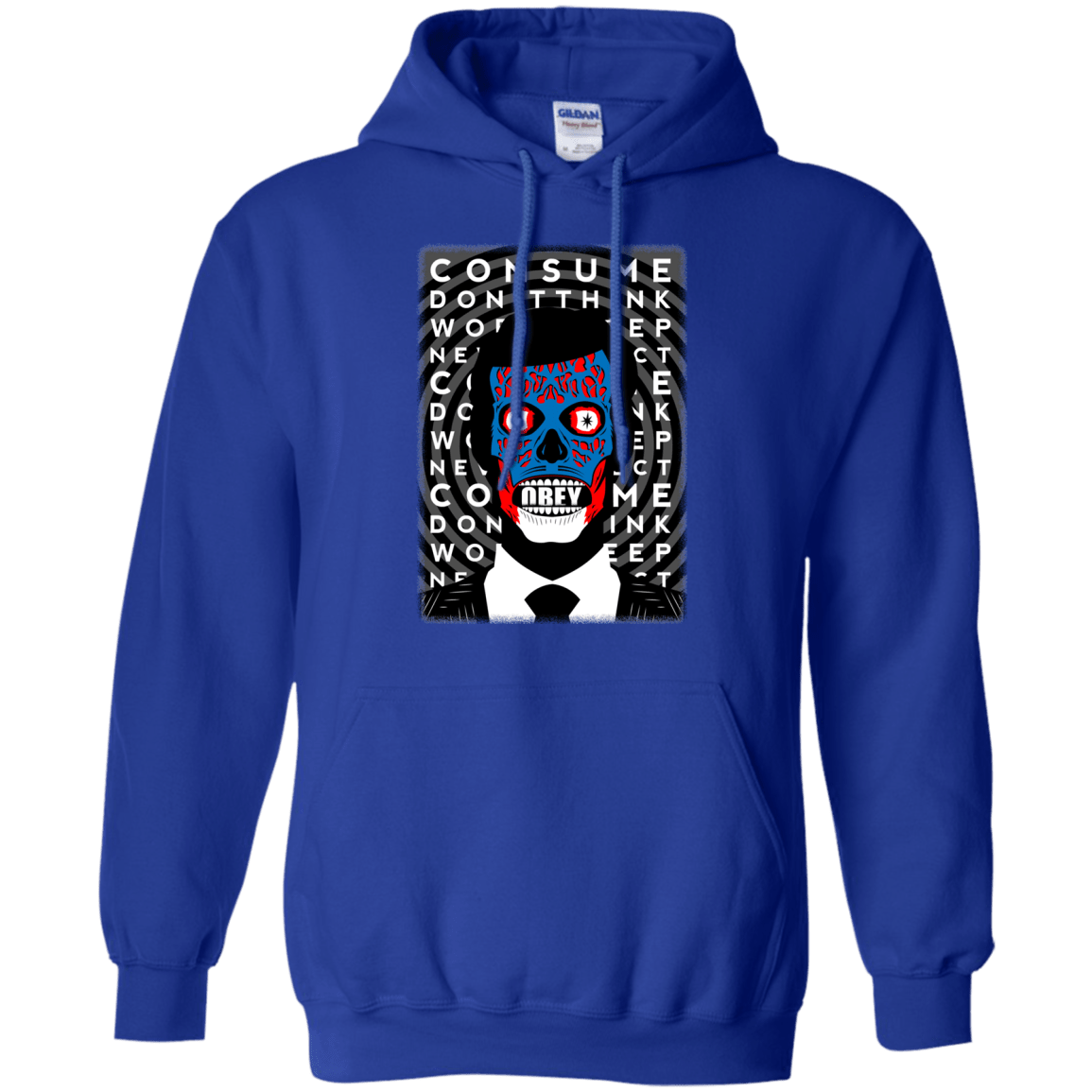 Sweatshirts Royal / Small OBEY Pullover Hoodie