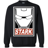Sweatshirts Black / Small Obey Stark Crewneck Sweatshirt