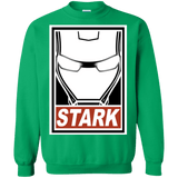 Sweatshirts Irish Green / Small Obey Stark Crewneck Sweatshirt