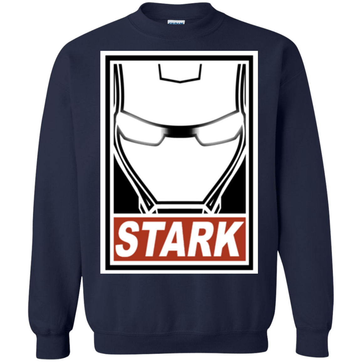 Sweatshirts Navy / Small Obey Stark Crewneck Sweatshirt