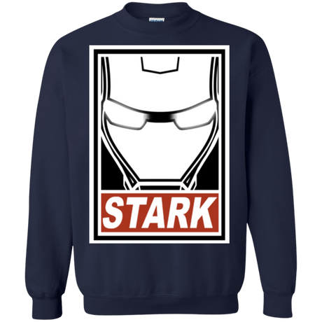 Sweatshirts Navy / Small Obey Stark Crewneck Sweatshirt