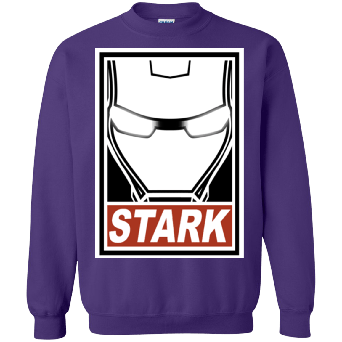 Sweatshirts Purple / Small Obey Stark Crewneck Sweatshirt