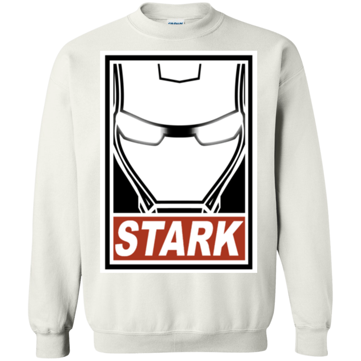 Sweatshirts White / Small Obey Stark Crewneck Sweatshirt