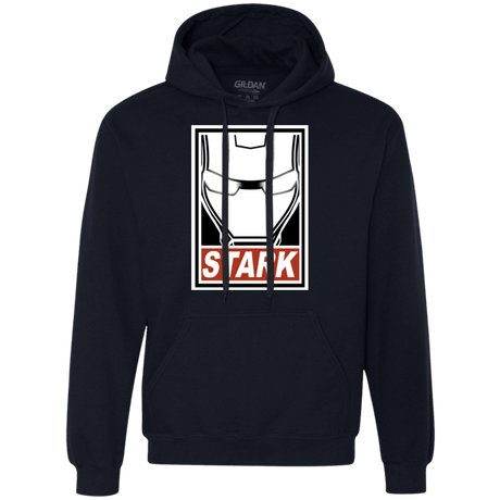 Sweatshirts Navy / Small Obey Stark Premium Fleece Hoodie