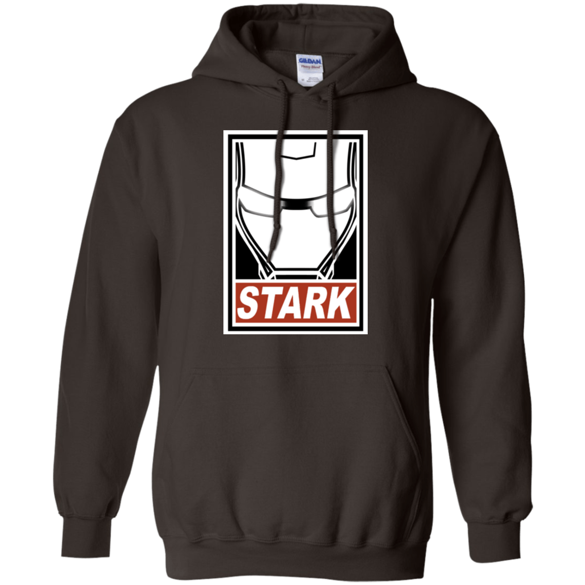 Sweatshirts Dark Chocolate / Small Obey Stark Pullover Hoodie