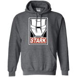 Sweatshirts Dark Heather / Small Obey Stark Pullover Hoodie