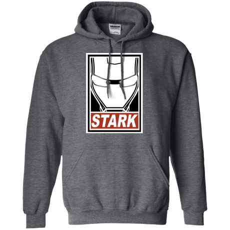 Sweatshirts Dark Heather / Small Obey Stark Pullover Hoodie