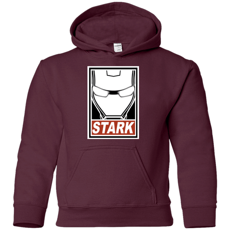 Sweatshirts Maroon / YS Obey Stark Youth Hoodie