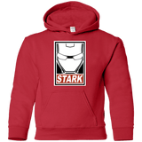 Sweatshirts Red / YS Obey Stark Youth Hoodie