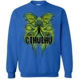 Sweatshirts Royal / S Obey the Cthulhu Neon Crewneck Sweatshirt