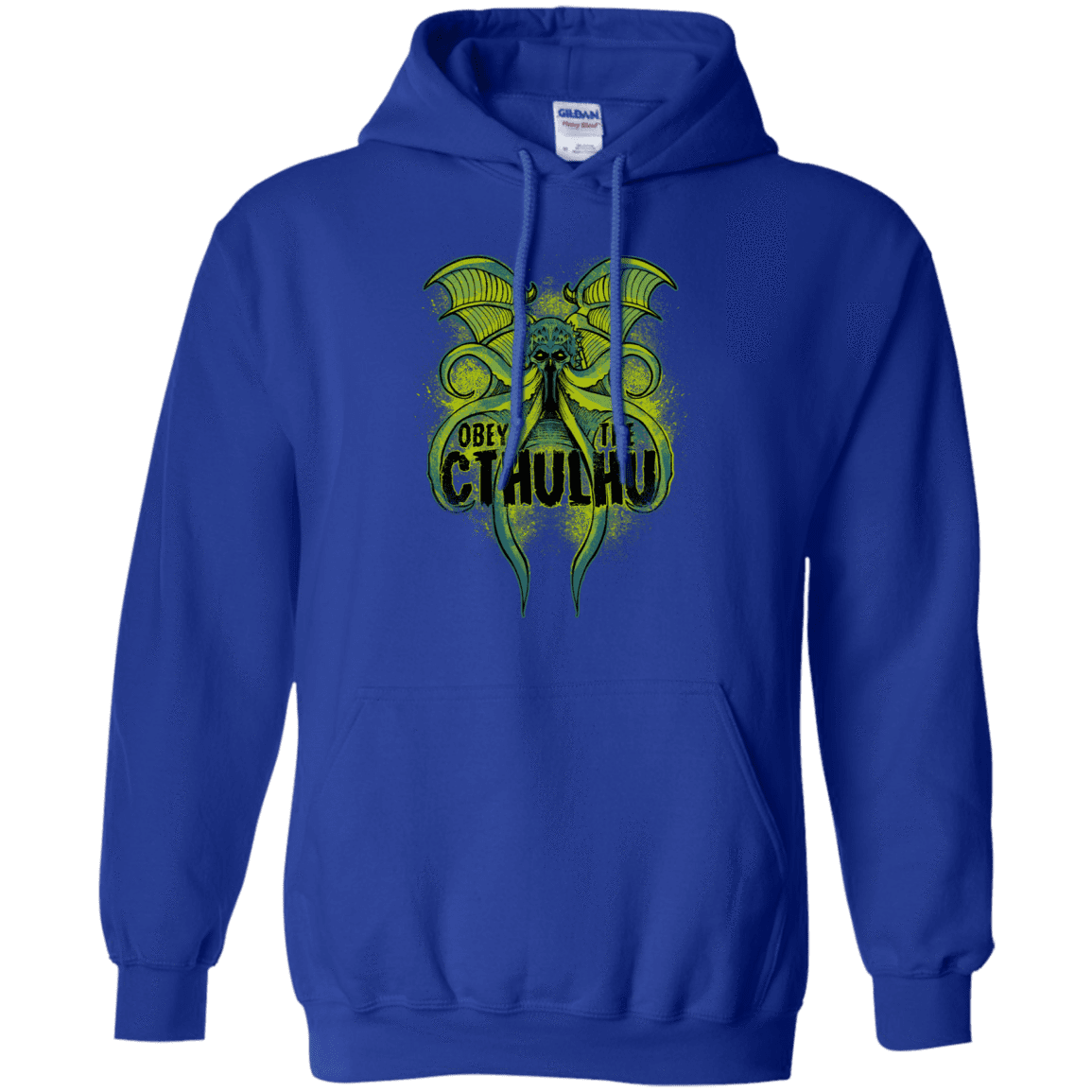 Sweatshirts Royal / S Obey the Cthulhu Neon Pullover Hoodie