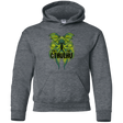 Sweatshirts Dark Heather / YS Obey the Cthulhu Neon Youth Hoodie