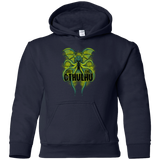 Sweatshirts Navy / YS Obey the Cthulhu Neon Youth Hoodie